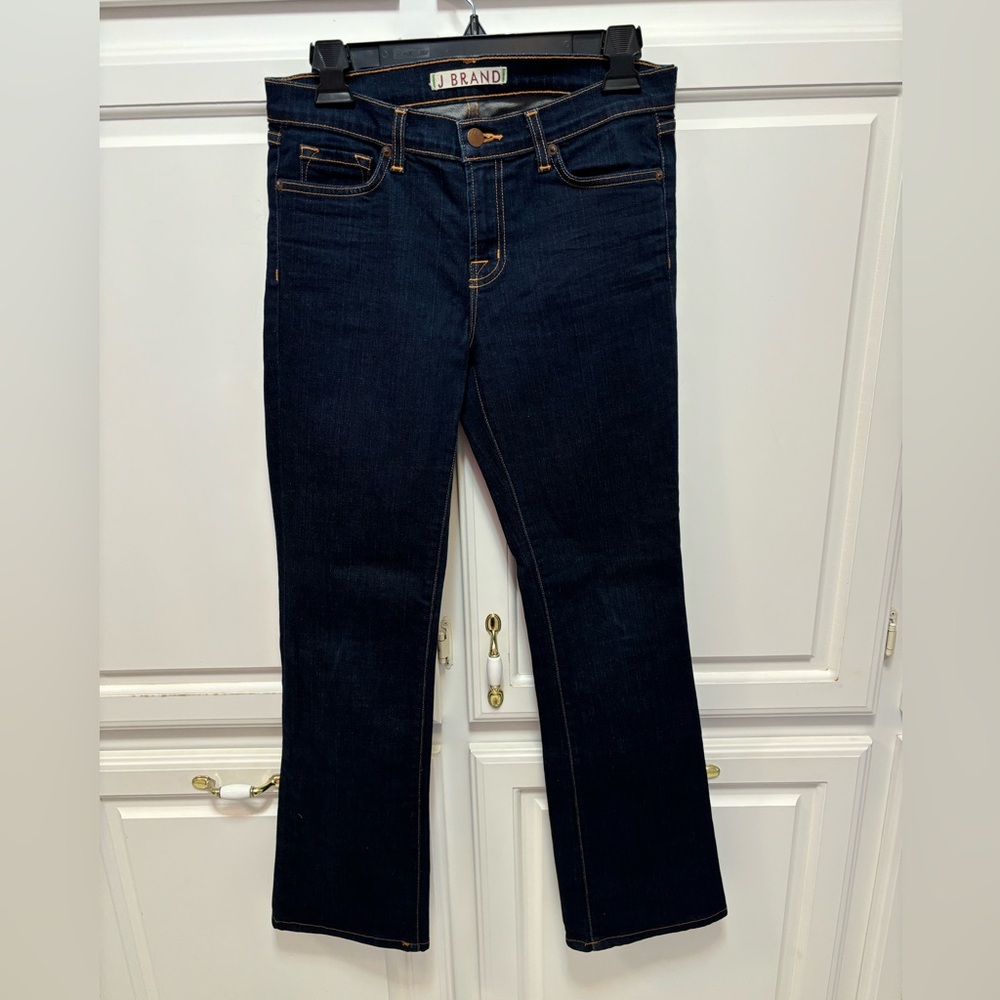 J Brand The Boot Leg Mid Rise Denim Jeans Ink Wash Women’s Size 29